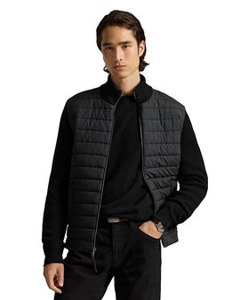 Polo Ralph Lauren Polo Ralph Lauren Hybrid Wool Full Zip Mockneck Sweater
