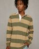 Polo Ralph Lauren Polo Ralph Lauren Iconic Long Sleeve Rugby Shirt in Olive, Men's at Urban Outfitters - 3