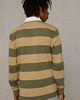 Polo Ralph Lauren Polo Ralph Lauren Iconic Long Sleeve Rugby Shirt in Olive, Men's at Urban Outfitters - 4