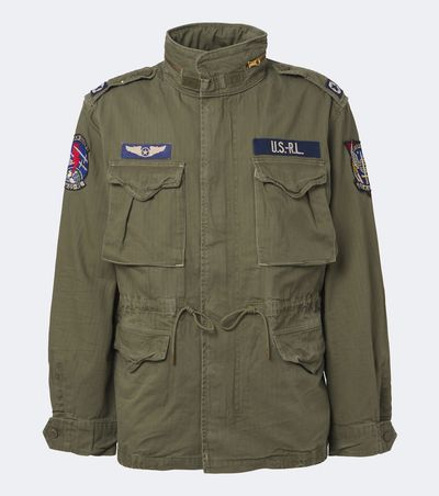 Polo Ralph Lauren Polo Ralph Lauren Iconic patch-appliqué cotton field jacket