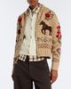 Polo Ralph Lauren Polo Ralph Lauren Intarsia wool and cotton zip-up cardigan - 2