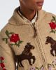 Polo Ralph Lauren Polo Ralph Lauren Intarsia wool and cotton zip-up cardigan - 3