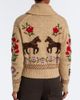 Polo Ralph Lauren Polo Ralph Lauren Intarsia wool and cotton zip-up cardigan - 5