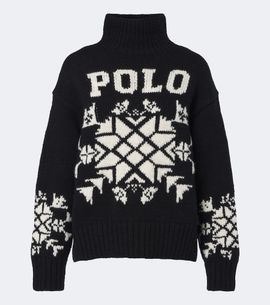 Polo Ralph Lauren Polo Ralph Lauren Intarsia wool turtleneck sweater
