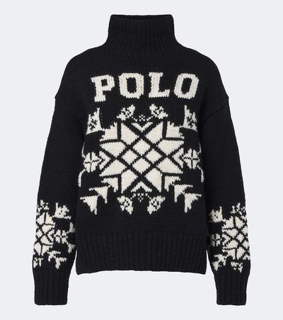 Polo Ralph Lauren Polo Ralph Lauren Intarsia wool turtleneck sweater