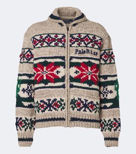 Polo Ralph Lauren Polo Ralph Lauren Intarsia wool zip-up cardigan