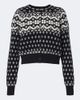 Polo Ralph Lauren Polo Ralph Lauren Jacquard wool, cotton, and alpaca cardigan - 1