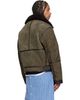 Polo Ralph Lauren Polo Ralph Lauren Khaki Shearling Flight Jacket - 3