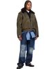 Polo Ralph Lauren Polo Ralph Lauren Khaki Shearling Flight Jacket - 4