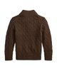 Polo Ralph Lauren Polo Ralph Lauren Kids Long Sleeve Cotton Cable Knit Half Zip Sweater - 2
