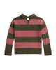 Polo Ralph Lauren Polo Ralph Lauren Kids Long Sleeve Cotton Striped Collared Pullover Sweater - 2