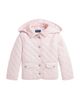 Polo Ralph Lauren Polo Ralph Lauren Kids Recycled Poly Audrey Quilted Barn Jacket With Removable Hood - 1
