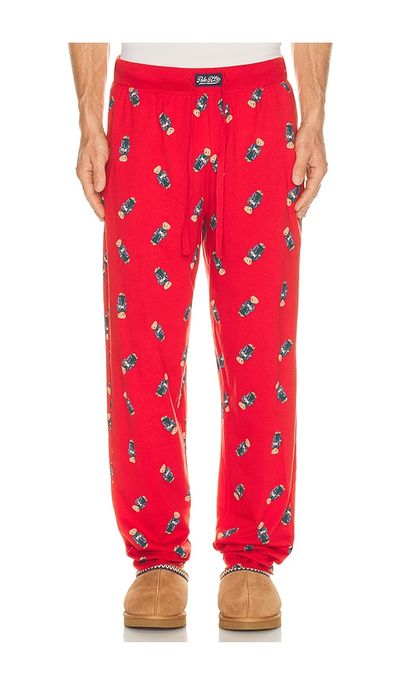 Polo Ralph Lauren Polo Ralph Lauren Knit Bear Printed PJ Pant