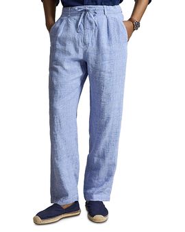 Polo Ralph Lauren Polo Ralph Lauren Lateef Relaxed Fit Linen Drawstring Pants