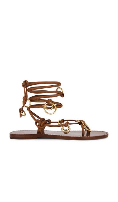 Polo Ralph Lauren Polo Ralph Lauren Leather Ring Wrap Flat Sandals