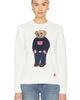 Polo Ralph Lauren Polo Ralph Lauren Linen Bear Sweater Long Sleeve Pullover - 1