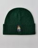 Polo Ralph Lauren Polo Ralph Lauren Litchfield Bear Beanie in Green, Men's at Urban Outfitters - 1