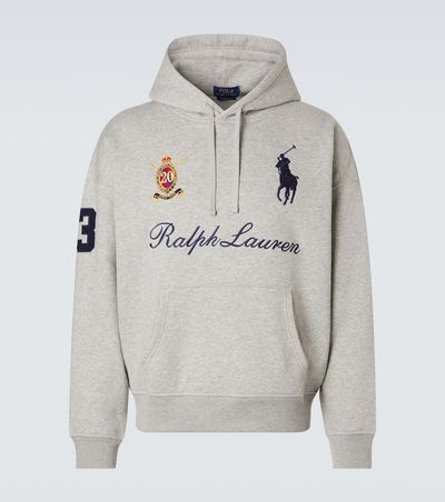 Polo Ralph Lauren Polo Ralph Lauren Logo cotton-blend jersey hoodie