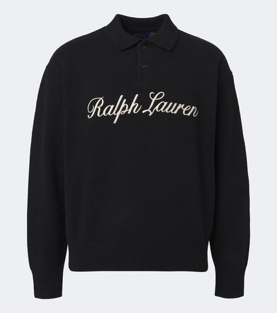 Polo Ralph Lauren Polo Ralph Lauren Logo wool and alpaca polo sweater