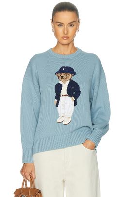 Polo Ralph Lauren Polo Ralph Lauren Long Sleeve Bear Crew Neck Sweater