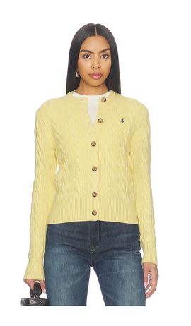 Polo Ralph Lauren Polo Ralph Lauren Long Sleeve Crew Neck Cardigan Sweater