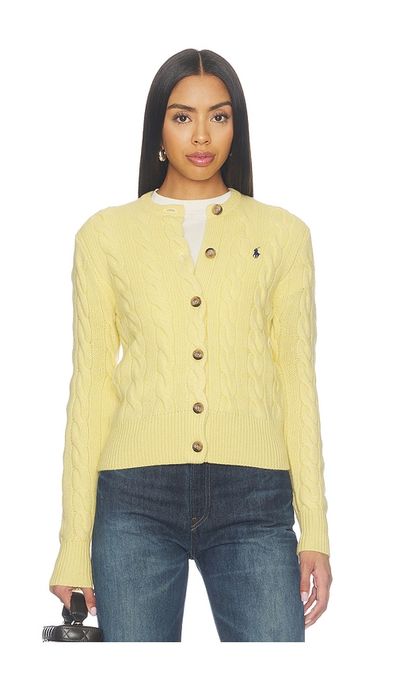 Polo Ralph Lauren Polo Ralph Lauren Long Sleeve Crew Neck Cardigan Sweater