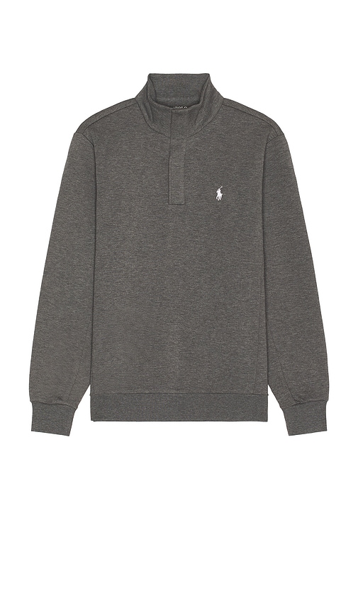 Polo Ralph Lauren - Long Sleeve Double Knit Tech Snap Mocknock
