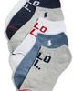 Polo Ralph Lauren Polo Ralph Lauren Low Cut Socks 6-Pack Denim Assorted One - 1