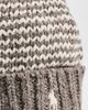 Polo Ralph Lauren Polo Ralph Lauren Mariner Stripe Beanie Stone Grey/Cream One - 4