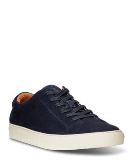 Polo Ralph Lauren Polo Ralph Lauren Men's Jermain Ii Leather Low Top Sneakers