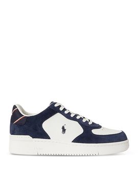 Polo Ralph Lauren Polo Ralph Lauren Men's Masters Court Leather Brogue Sneakers