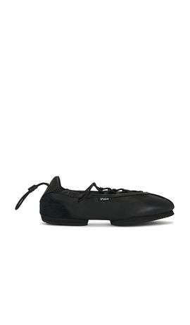 Polo Ralph Lauren Polo Ralph Lauren Nappa Leather Ballerina Lace Up Sneaker