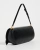 Polo Ralph Lauren Polo Ralph Lauren Nappa Leather Bellport Flap Bow Medium Clutch Black One - 4