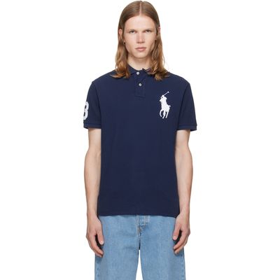 Polo Ralph Lauren Polo Ralph Lauren Navy Big Pony Mesh Polo