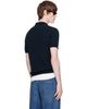Polo Ralph Lauren Polo Ralph Lauren Navy Cable-Knit Cotton Polo - 3