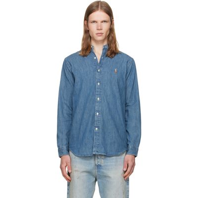 Polo Ralph Lauren Polo Ralph Lauren Navy Classic Fit Denim Shirt