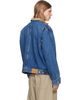 Polo Ralph Lauren Polo Ralph Lauren Navy Corduroy-Collar Denim Trucker Jacket - 3