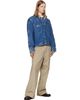 Polo Ralph Lauren Polo Ralph Lauren Navy Corduroy-Collar Denim Trucker Jacket - 4