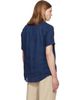 Polo Ralph Lauren Polo Ralph Lauren Navy Linen Short Sleeve Sport Shirt - 3