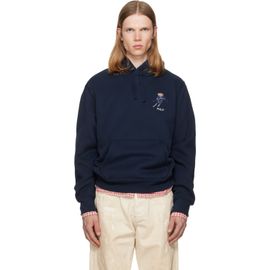 Polo Ralph Lauren Polo Ralph Lauren Navy Polo Bear Skiier Hoodie