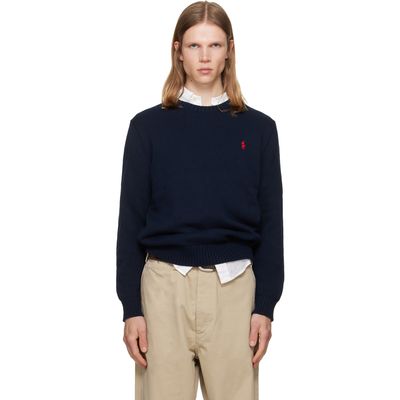 Polo Ralph Lauren Polo Ralph Lauren Navy Polo Long Sleeve Sweater
