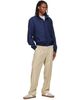 Polo Ralph Lauren Polo Ralph Lauren Navy 'The Barrett Linen Herringbone' Jacket - 4