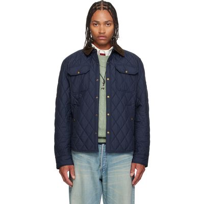 Polo Ralph Lauren Polo Ralph Lauren Navy 'The Beaton' Quilted Jacket