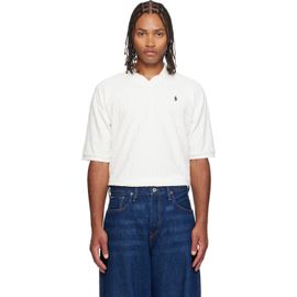 Polo Ralph Lauren Polo Ralph Lauren Off-White Cable Terry Polo