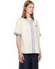 Polo Ralph Lauren Polo Ralph Lauren Off-White Classic Fit Baseball Shirt - 2