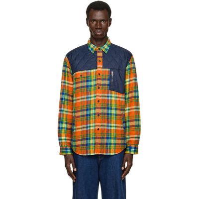 Polo Ralph Lauren Polo Ralph Lauren Orange Flannel Check Shirt
