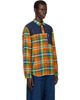 Polo Ralph Lauren Polo Ralph Lauren Orange Flannel Check Shirt - 2