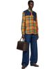Polo Ralph Lauren Polo Ralph Lauren Orange Flannel Check Shirt - 5