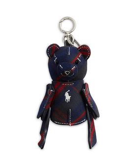 Polo Ralph Lauren Polo Ralph Lauren Plaid Cotton Polo Bear Charm