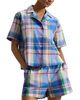 Polo Ralph Lauren Polo Ralph Lauren Plaid Short Sleeve Pajama Set - 2